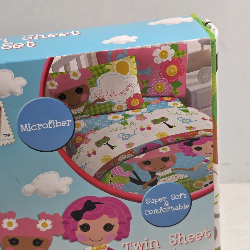 Lalaloopsy Super Soft & Comfortable Toddler Girls Twin 3pc Microfiber Sheet Set
